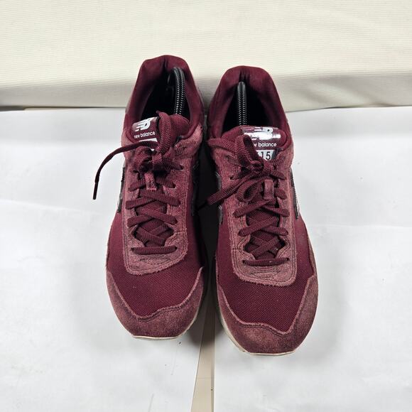 New Balance 515 Low Top Trainers In Deep Wine Suede Shoes‎ Women's Size 11 - Picture 3 of 10